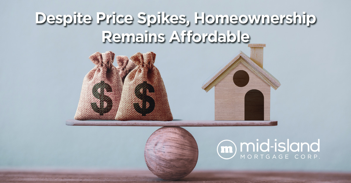 Homeownership Remains Affordable
